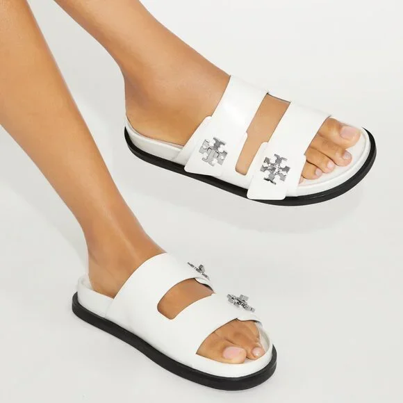 Tory Burch TURNLOCK SPORT SLIDE Cloud Sandals - Picture 7 of 9